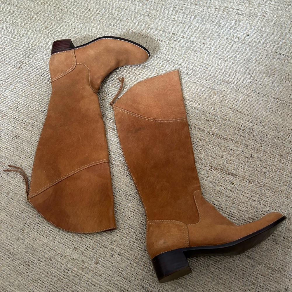 TROOYU Leather Boots Size 9.5